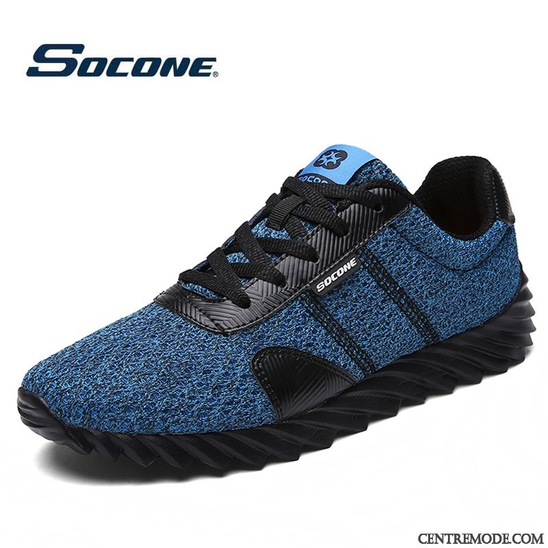 Chaussure Homme Promotion Pérou Bleu Cobalt, Chaussure De Running Pour Homme En Ligne
