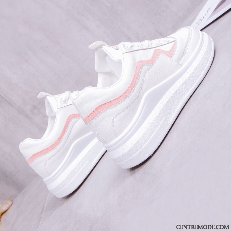 Chaussures De Running Femme Printemps Chaussures De Sport Tous Les Assortis Mesh Ultra Blanc Rouge