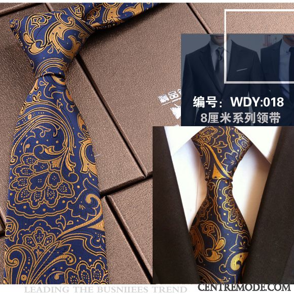 Cravate Homme Boite Cadeau Rayé Vêtements De Cérémonie Carrière Le Marié Entreprise Bleu Noir Vert Foncé