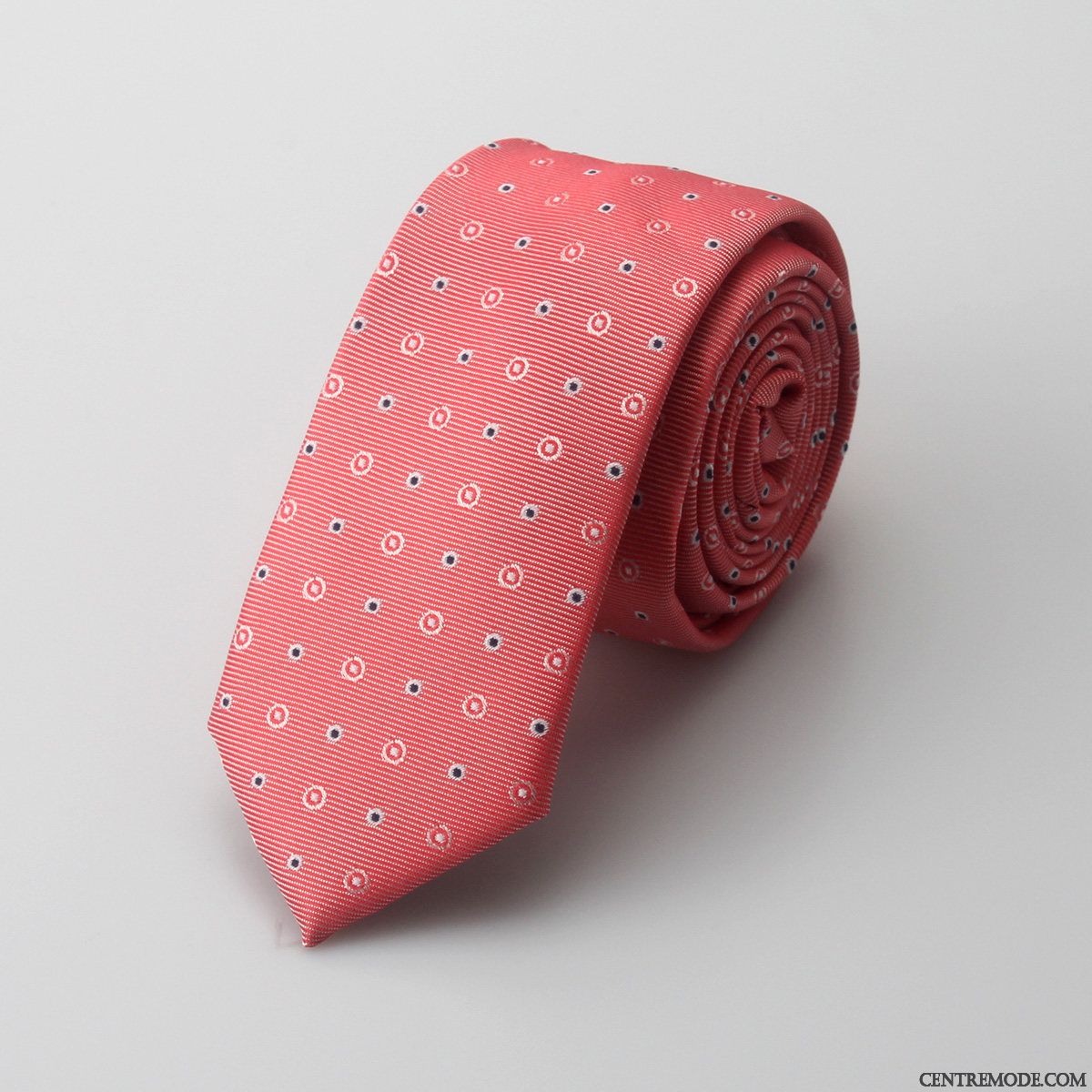 Cravate Homme Le Marié Loisir 5cm Étroit Vêtements De Cérémonie Le Nouveau Rouge