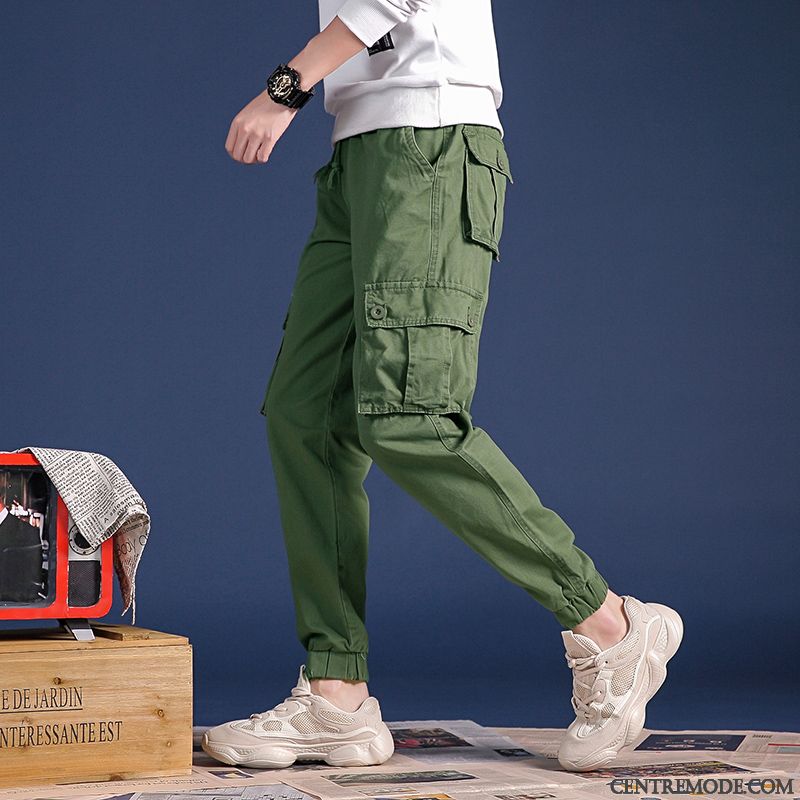 Pantalon Cargo Homme Harlan Marque De Tendance Serrés Hiver Pantalons Baggy