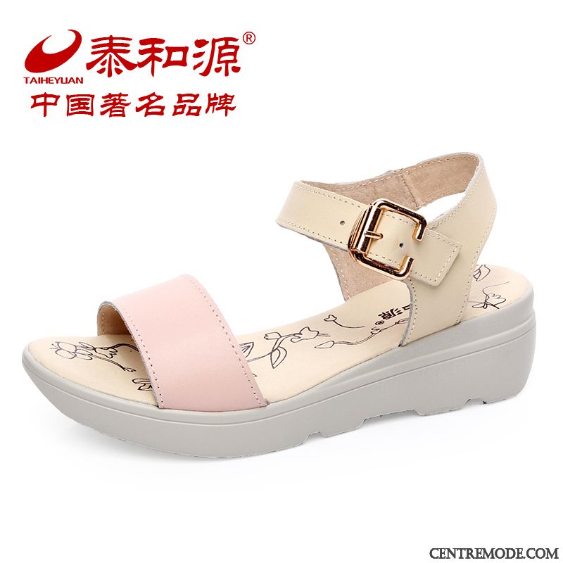 Sandales Blanc Femme Pas Cher, Magasin Sandales De Chaussure En Ligne Chocolat Bébé Rose