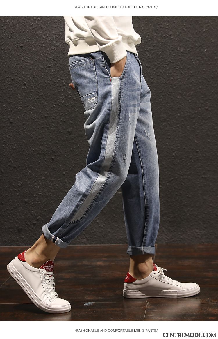 Jean bretelle homme outlet