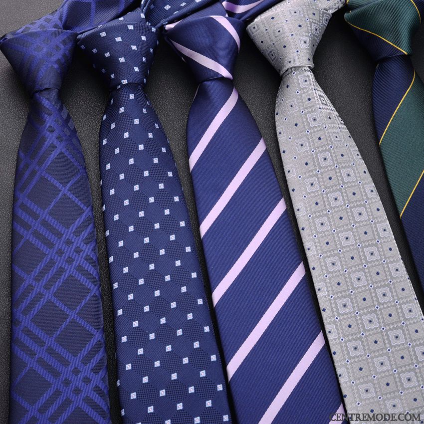 Cravate Homme Britanique Vêtements De Cérémonie Le Marié Mode Entreprise Marier Bleu