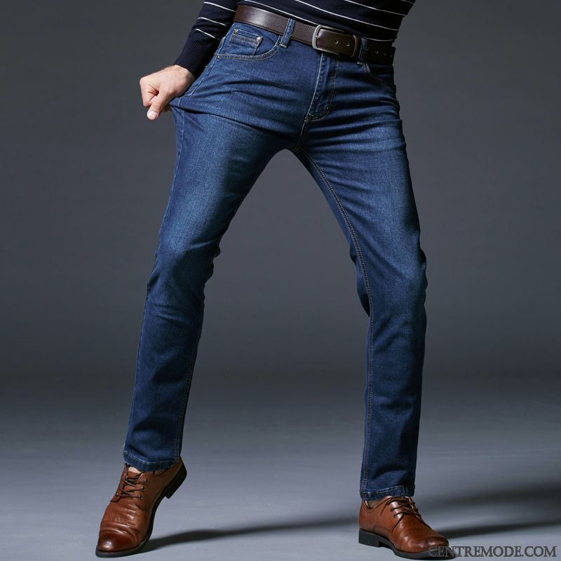 Jeans Homme Pas Cher Taille Haute Gris Fumé Rosybrown, Promo Jeans Homme Soldes