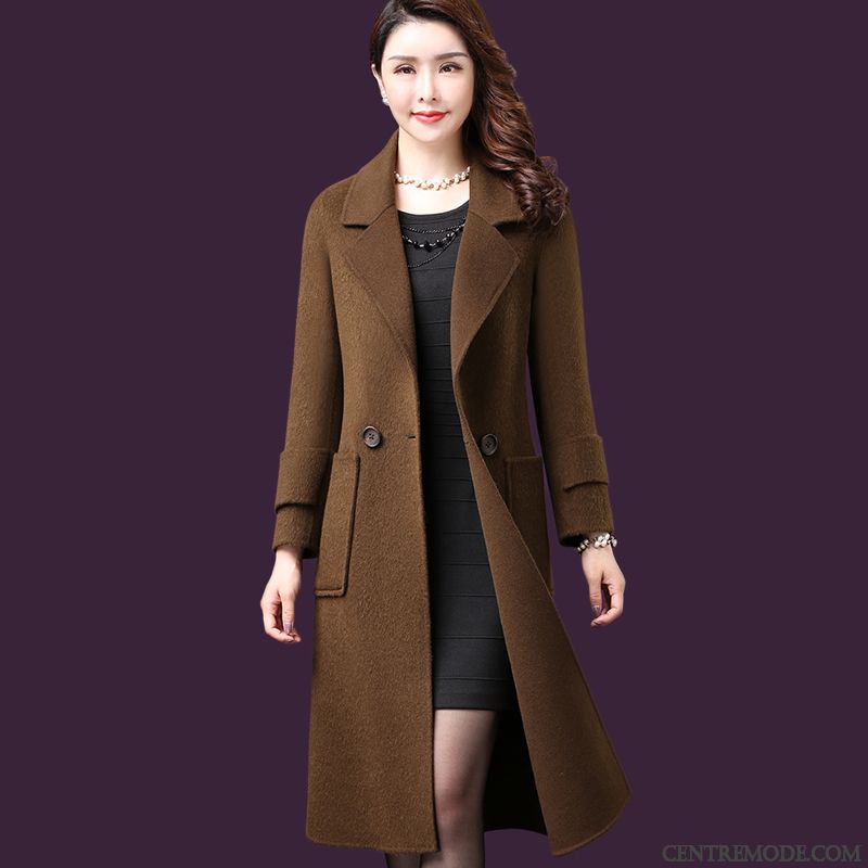 manteau femme blanc pas cher