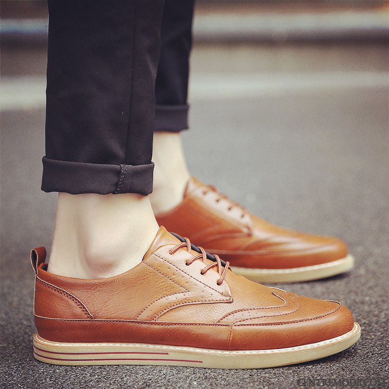 mocassin talon compense homme