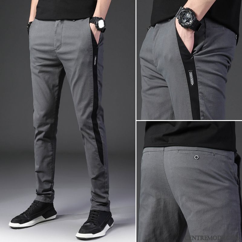 Pantalon a toile homme Clearance