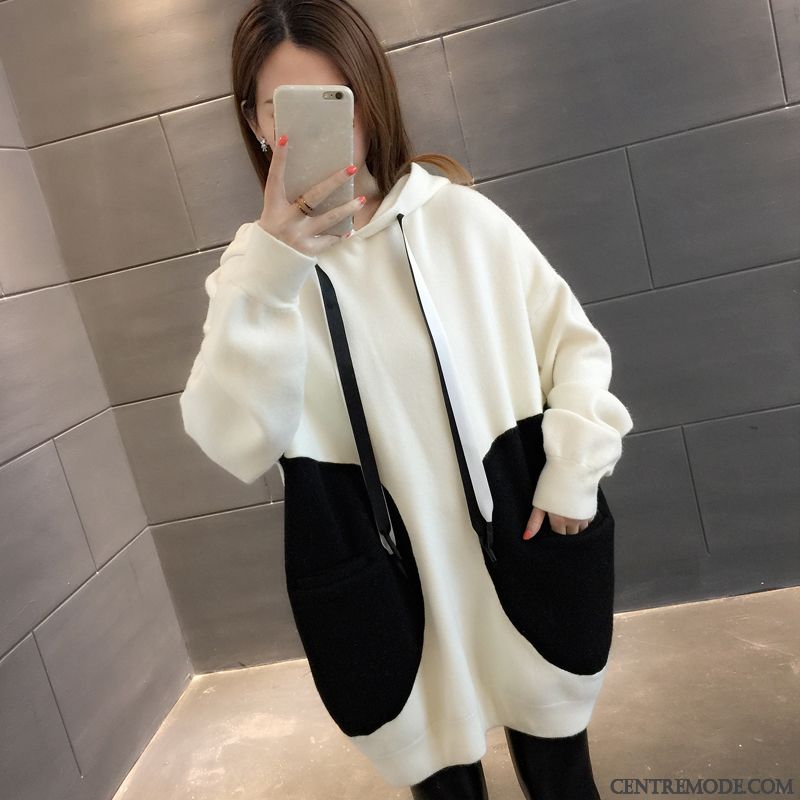 Manteau blanc pas cher top
