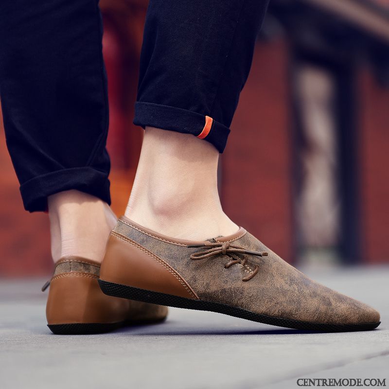Achat Mocassins Homme, Vente Mocassins Homme Jaune Violet