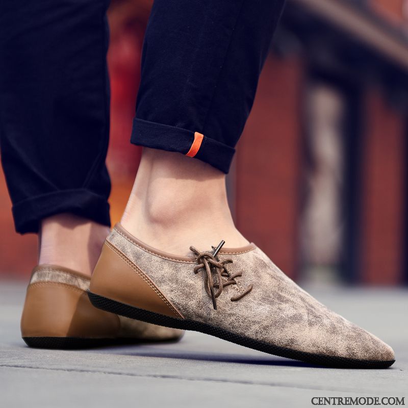 Achat Mocassins Homme, Vente Mocassins Homme Jaune Violet