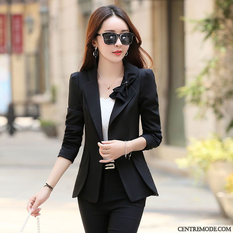 Blazer Habillé Femme Pas Cher, Blazer En Cuir Noir Femme Blanc Brun