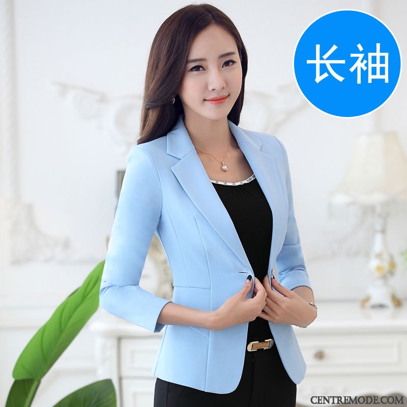 Blazer Jean Femme Courte Pas Cher, Blazer En Cuir Noir Femme Azur Marine