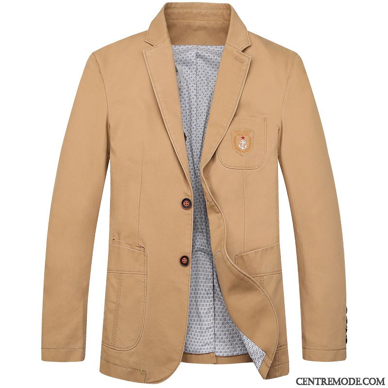 Blazer Mariage Homme Jaune Blanc Neigeux, Vetement Homme Pas Cher