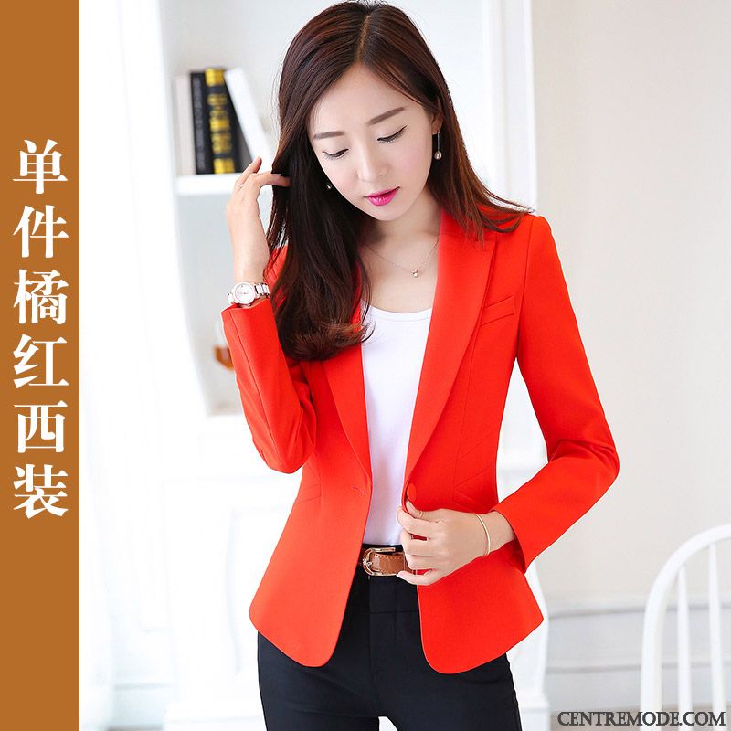 Blazer Noir Simili Cuir Femme Pas Cher Soldes, Costume Cuir Femme Corail Or