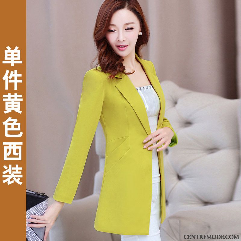 Blazer Tailleur Femme Rouge, Blazer Simili Cuir Femme Noir Jaune Lavande