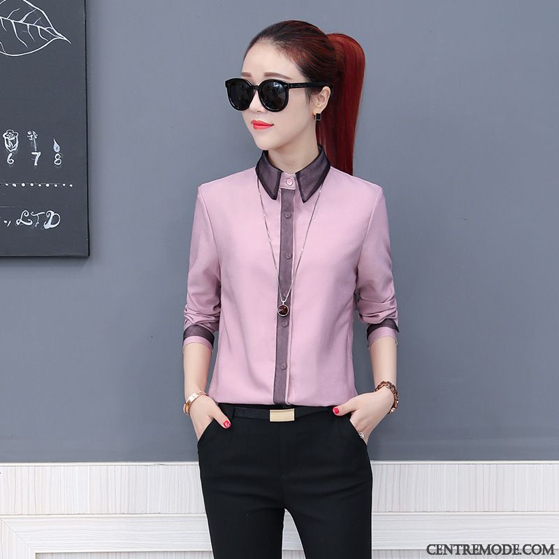 Blouses Et Tuniques Mode Pas Cher Soldes, Chemise En Jean Femme Marine Rosybrown
