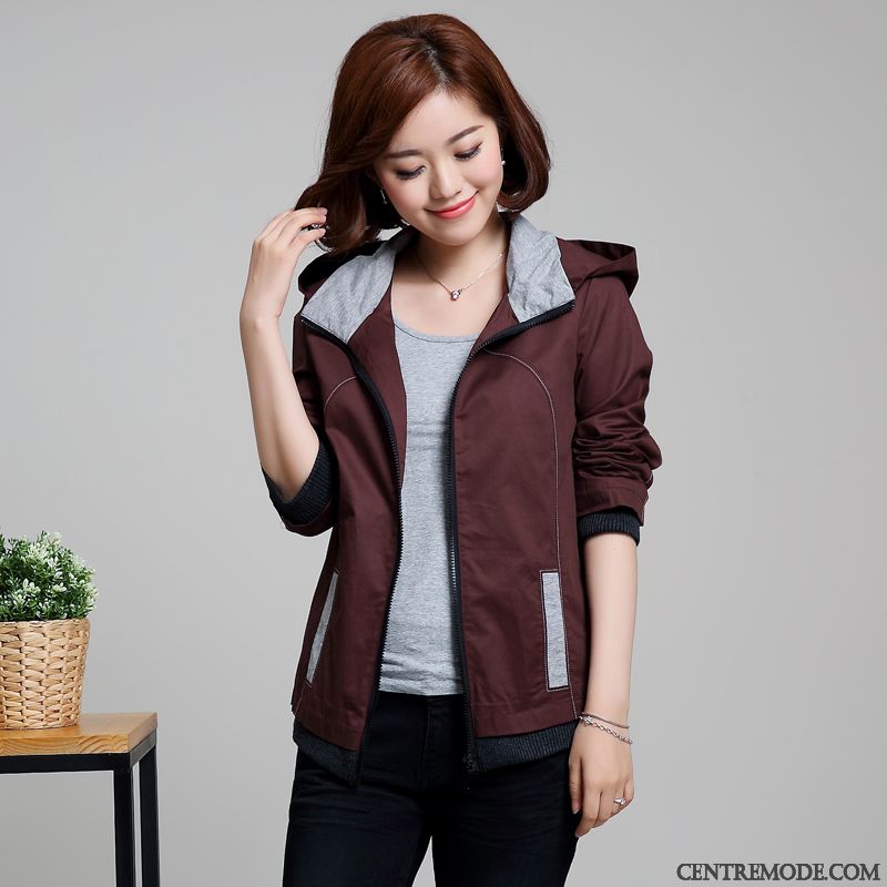 Blouson Cuir Femme, Les Modeles Des Vestes Pour Femme Marron Gris