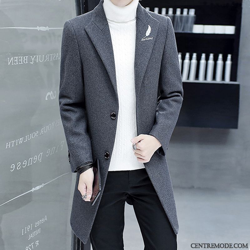 Blouson Cuir Matelassé Homme, Manteau Hiver Homme Or Écarlate