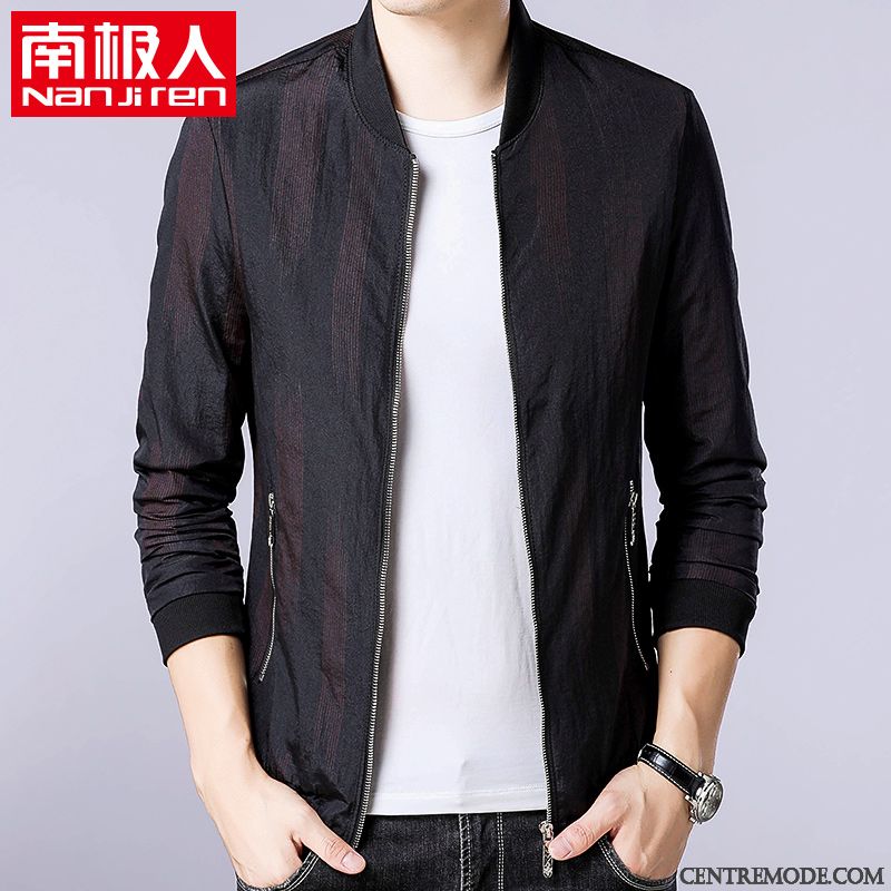 Blouson De Marque Homme, Veste Parka Homme Saphir Argent