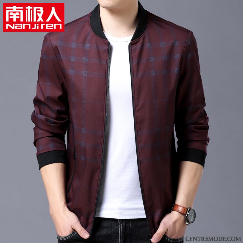 Blouson De Marque Homme, Veste Parka Homme Saphir Argent