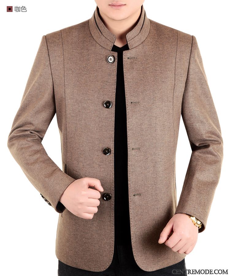 Blouson Homme Beige Beige Gris, Mode Blouson Homme Soldes