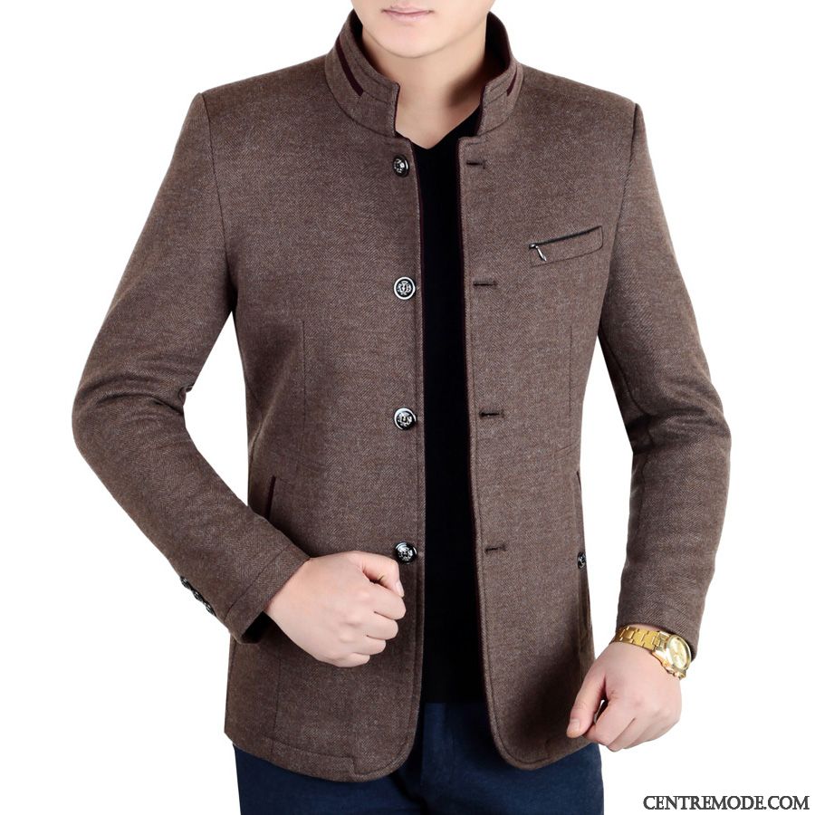 Blouson Homme Beige Beige Gris, Mode Blouson Homme Soldes