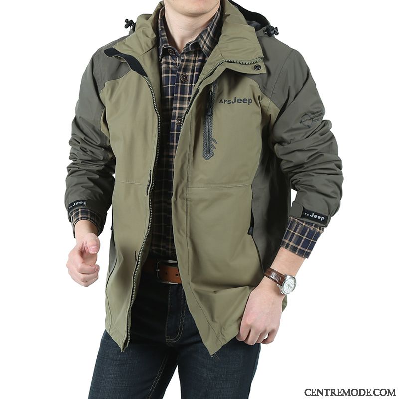 Blouson Homme Hiver Écarlate Marine, Veste Cuir Noir Homme Pas Cher Soldes