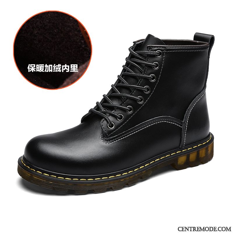 Boots Homme De Marque En Vente, Bottes Homme Marron Cuir Pierre Brun