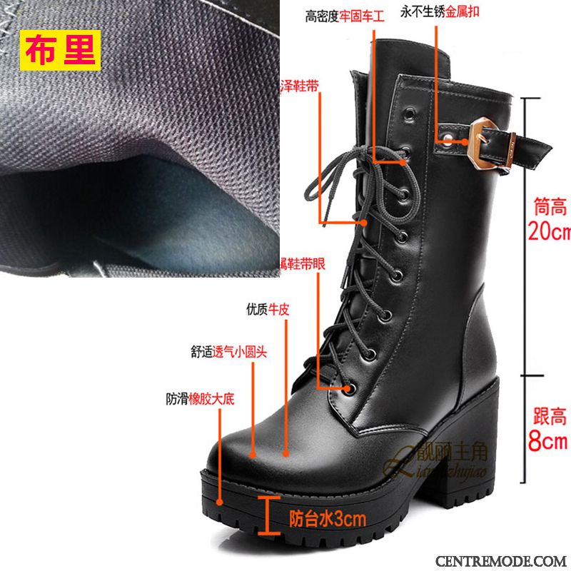 Botte Plate Femme Pas Cher, Chaussure Botte Femme Pas Cher Sarcelle Rubine
