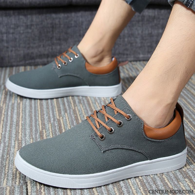 Botte Skate Homme Italienne Pas Cher, Bottines Homme Skate Mode Gris Fumé Violet
