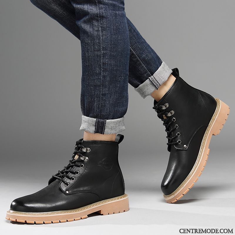 Bottes Caoutchouc Homme Vert Émeraude Tomate, Bottes En Daim Homme