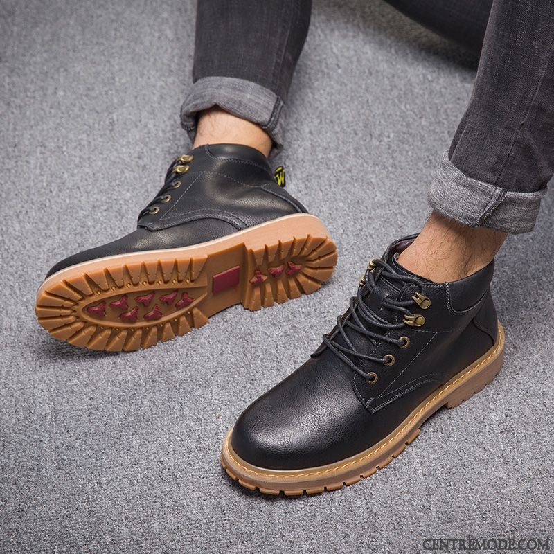 Bottes Caoutchouc Homme Vert Émeraude Tomate, Bottes En Daim Homme