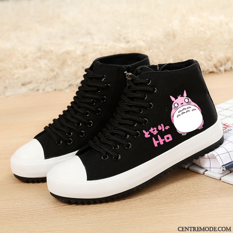 Bottes En Soldes Skate, Chaussure Skate Femme Grande Taille Vert Mousse Blanc