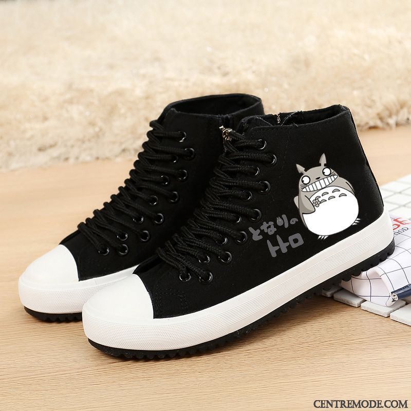 Bottes En Soldes Skate, Chaussure Skate Femme Grande Taille Vert Mousse Blanc