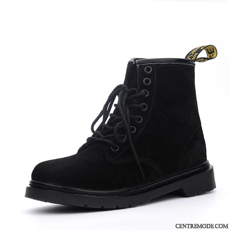Bottes Homme Fashion Violet Saphir, Bottes Cuir Marron Soldes
