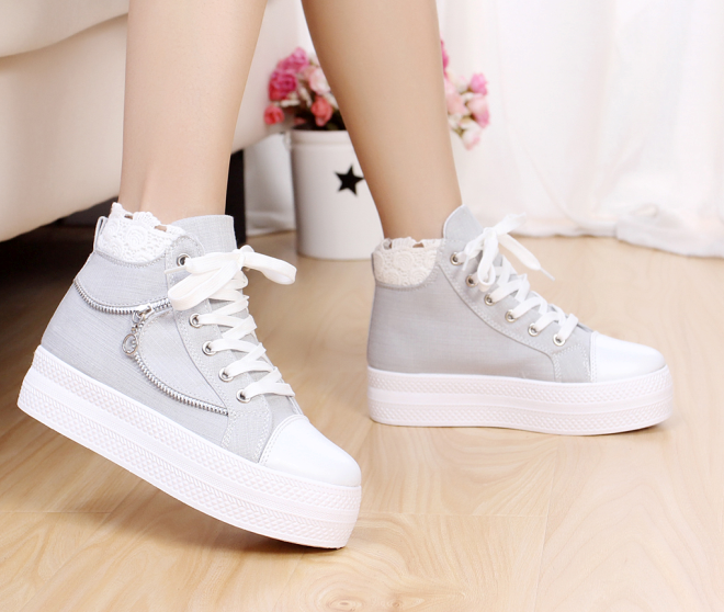 Bottes Skate Mode Femme Bisque Gris Brumeux, Bottines Noires Soldes Pas Cher