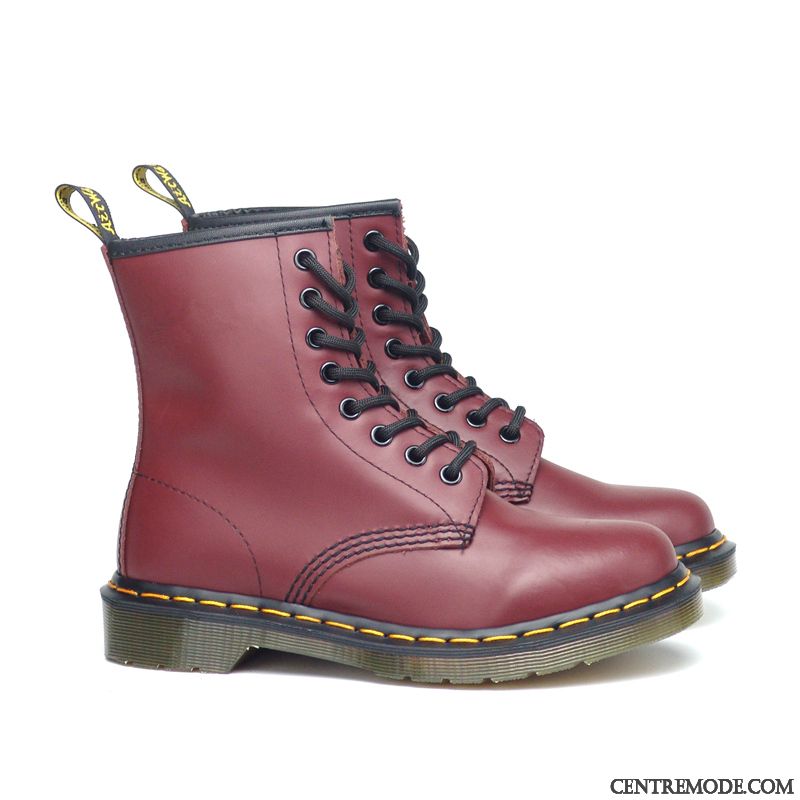 Bottes Tendance Homme En Ligne, Bottine Homme Noir Palegoldenrod Blanc
