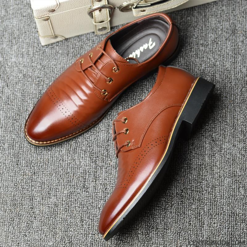 Bottine Cuir Homme Bordeaux Jaune Vert, Les Derbies Pour Homme Pas Cher Soldes