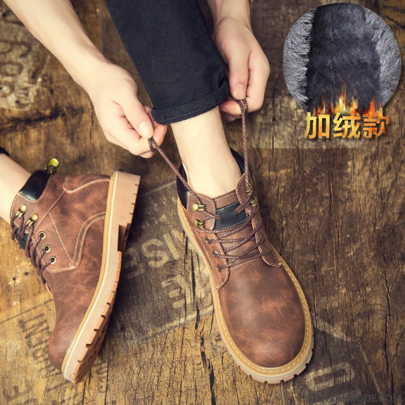 Bottine En Cuir Homme Pas Cher, Marque Bottes Homme Lawngreen Gris