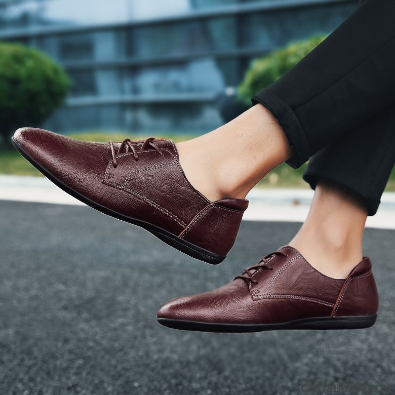 Bottine Homme Plate, Derbies En Daim Homme Gris Brumeux Blanc D'huître