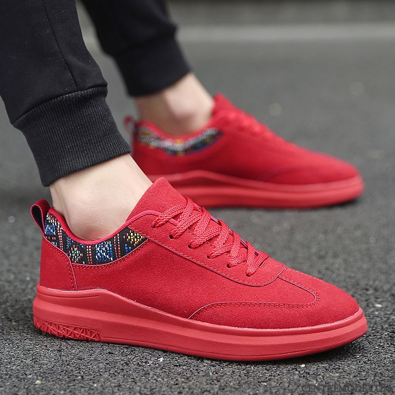 Bottine Skate Noir Bleu Pensée, Bottes Plates Skate Homme Pas Cher Soldes