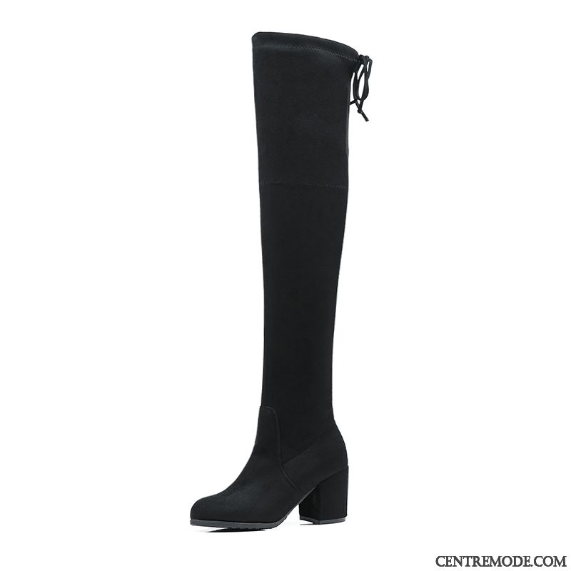 Bottines Cuir Beige Femme Lawngreen Saumon, Bottes Femme Pas Cher