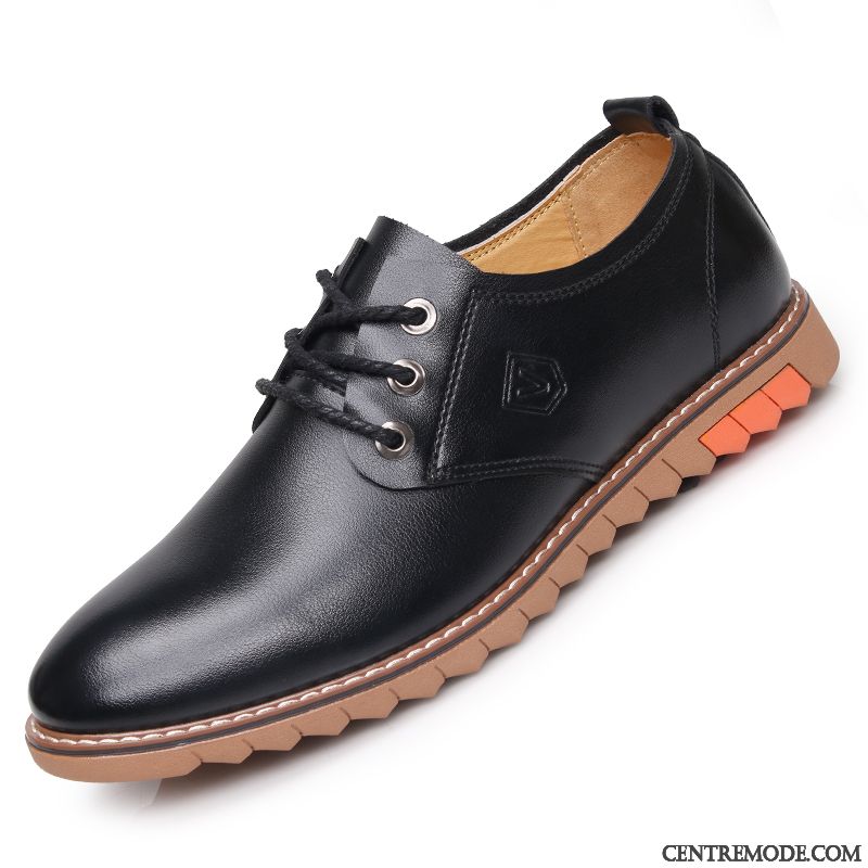 Bottines Cuir Homme Plates Sandybrown Rose Choquant, Vente En Ligne Chaussures Homme Pas Cher Soldes