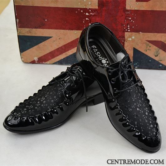 Bottines En Cuir Noir Homme, Derbies Cuir Pas Cher Or Gris Fumé