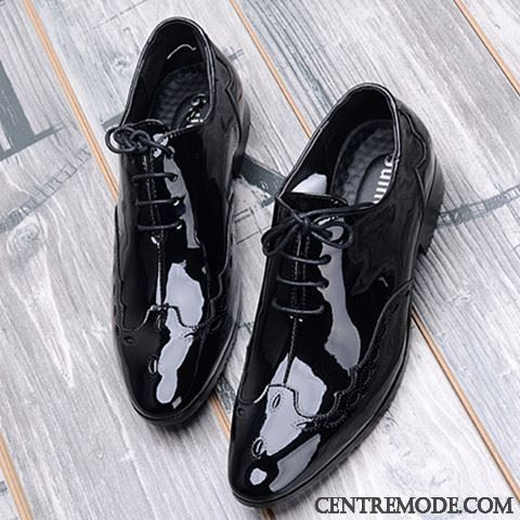 Bottines En Cuir Noir Homme, Derbies Cuir Pas Cher Or Gris Fumé