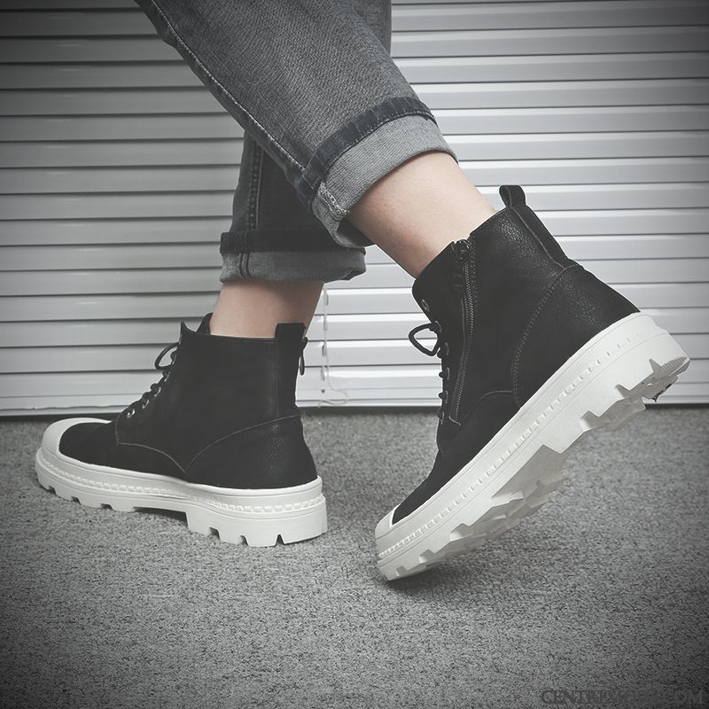 Bottines Homme Hiver, Bottines Cuir Noir Homme Chocolat Bisque