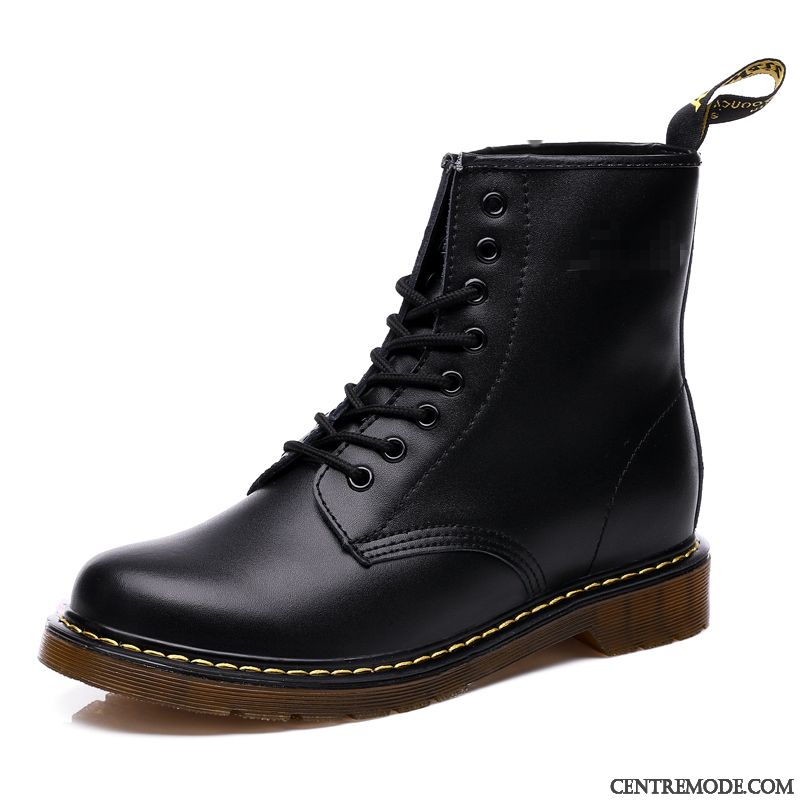 Bottines Homme Pas Cher Gris Fumé Jaune, Bottine Cuir Marron Homme Pas Cher