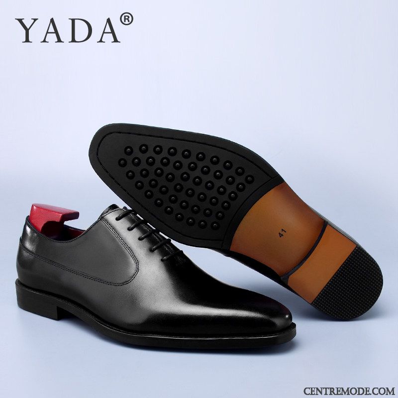 Bottines Noires Cuir Homme, Magasin De Chaussure Derbies Pierre Pérou