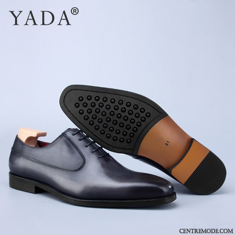 Bottines Noires Cuir Homme, Magasin De Chaussure Derbies Pierre Pérou